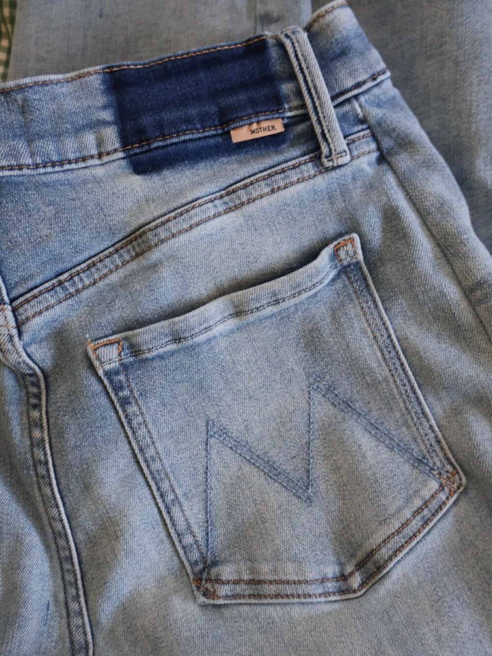 Mother Denim Insider Crop Step Jeans Size 30 - Picture 2 of 10